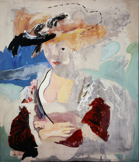 Mujer con sombrero (después de Rubens)