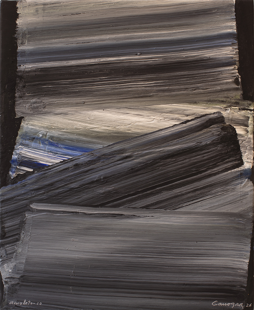 Rafael Canogar: Serie Amuleto Nº 10