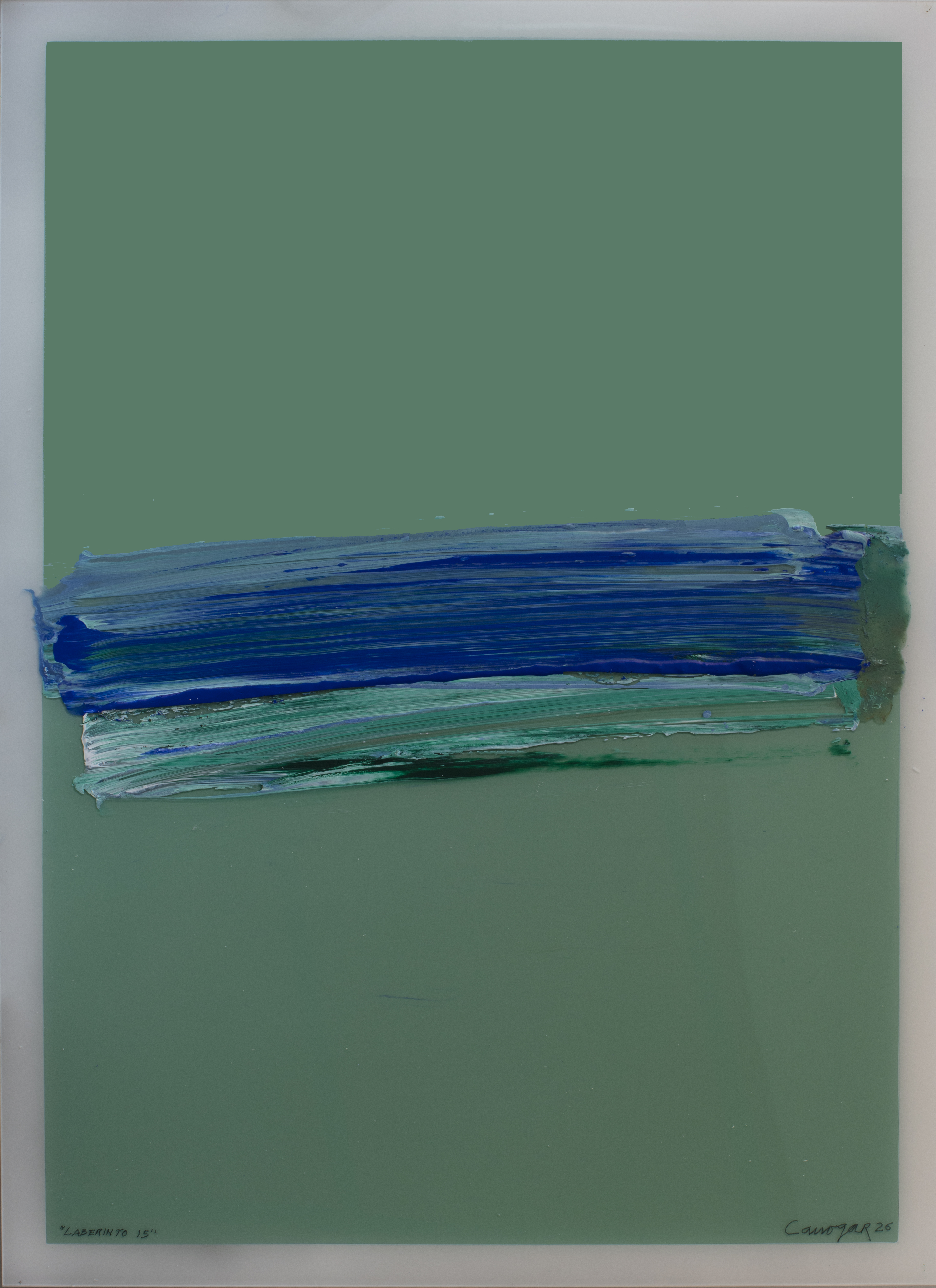 Rafael Canogar: Serie Laberinto 15
