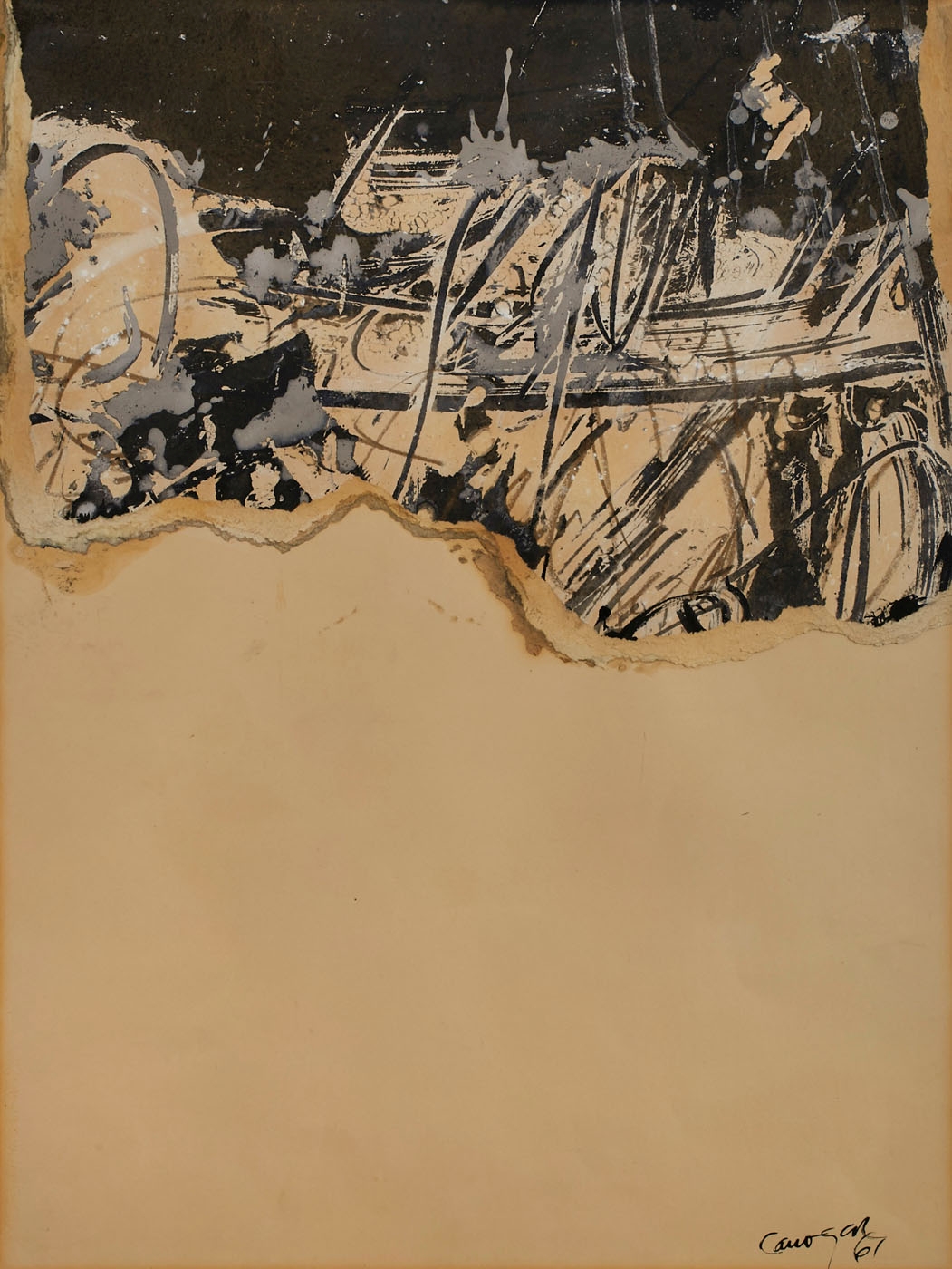 Rafael Canogar: Sin título