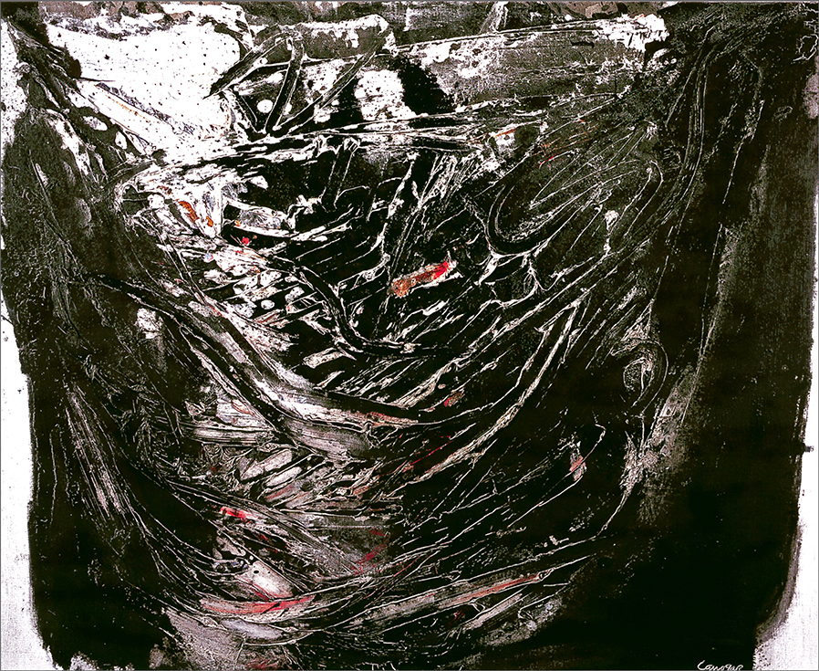 Rafael Canogar: Jesuita III