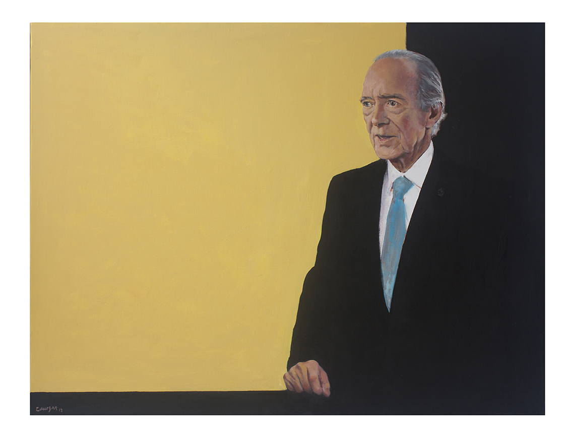 Rafael Canogar: Retrato del Excmo. Sr. D. José Manuel Blecua