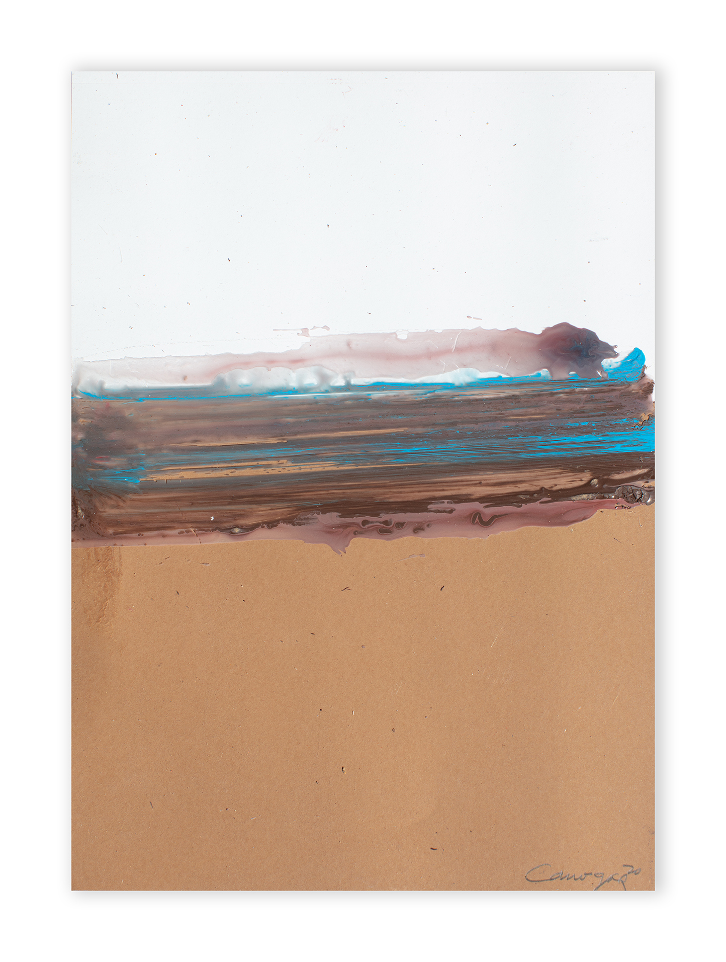 Rafael Canogar: Confinamiento 009