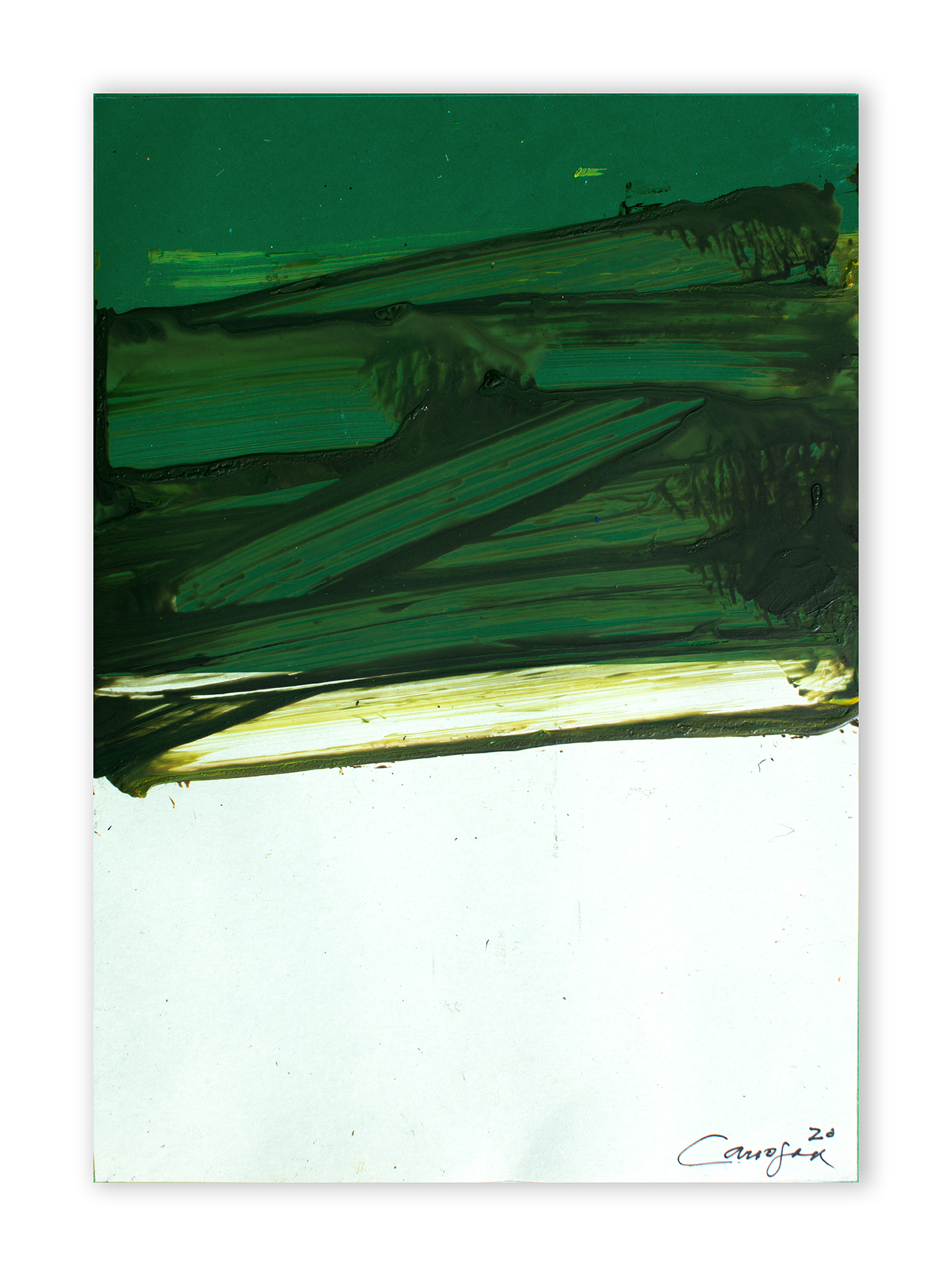 Rafael Canogar: Confinamiento 095