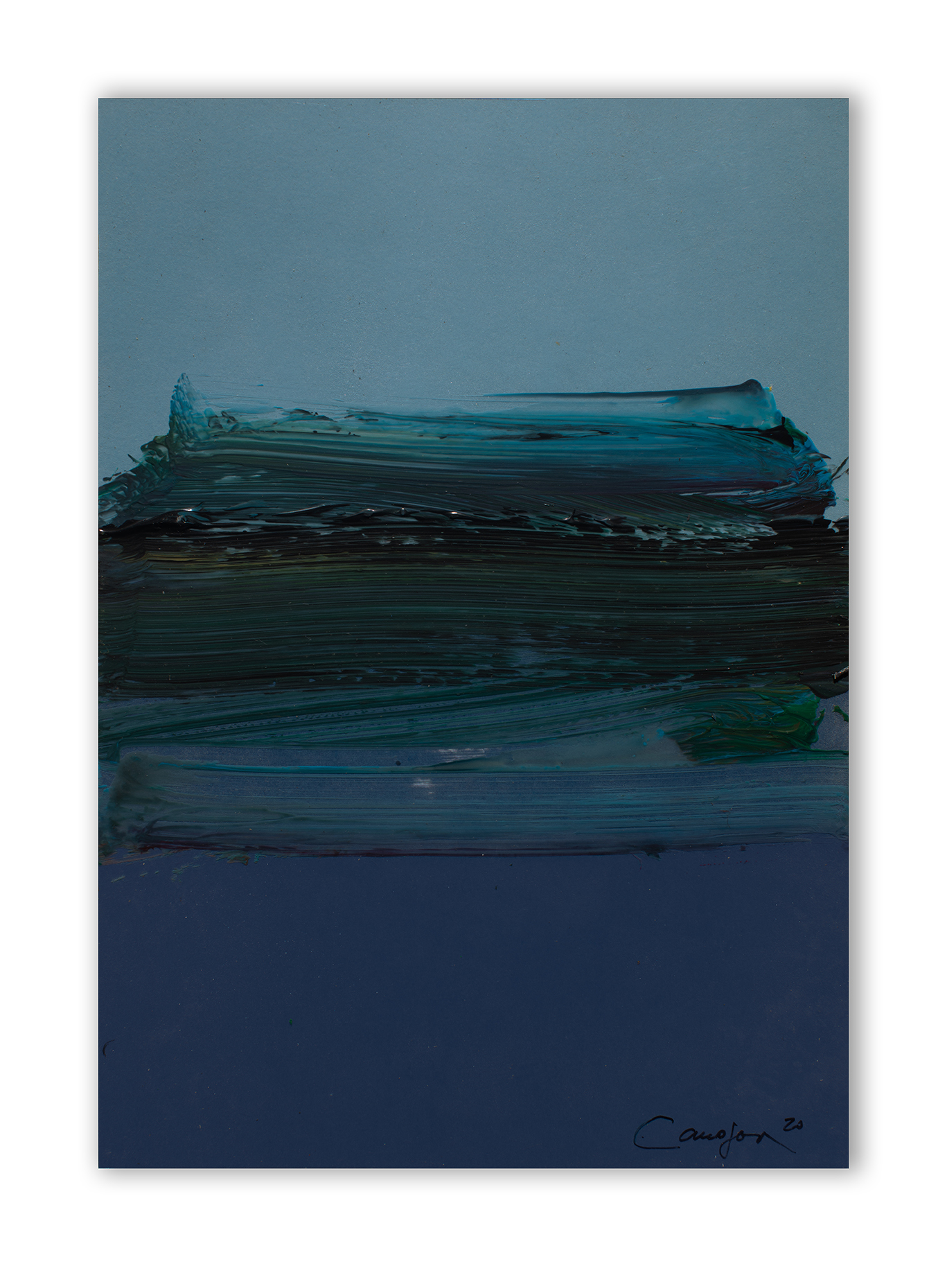 Rafael Canogar: Confinamiento 099