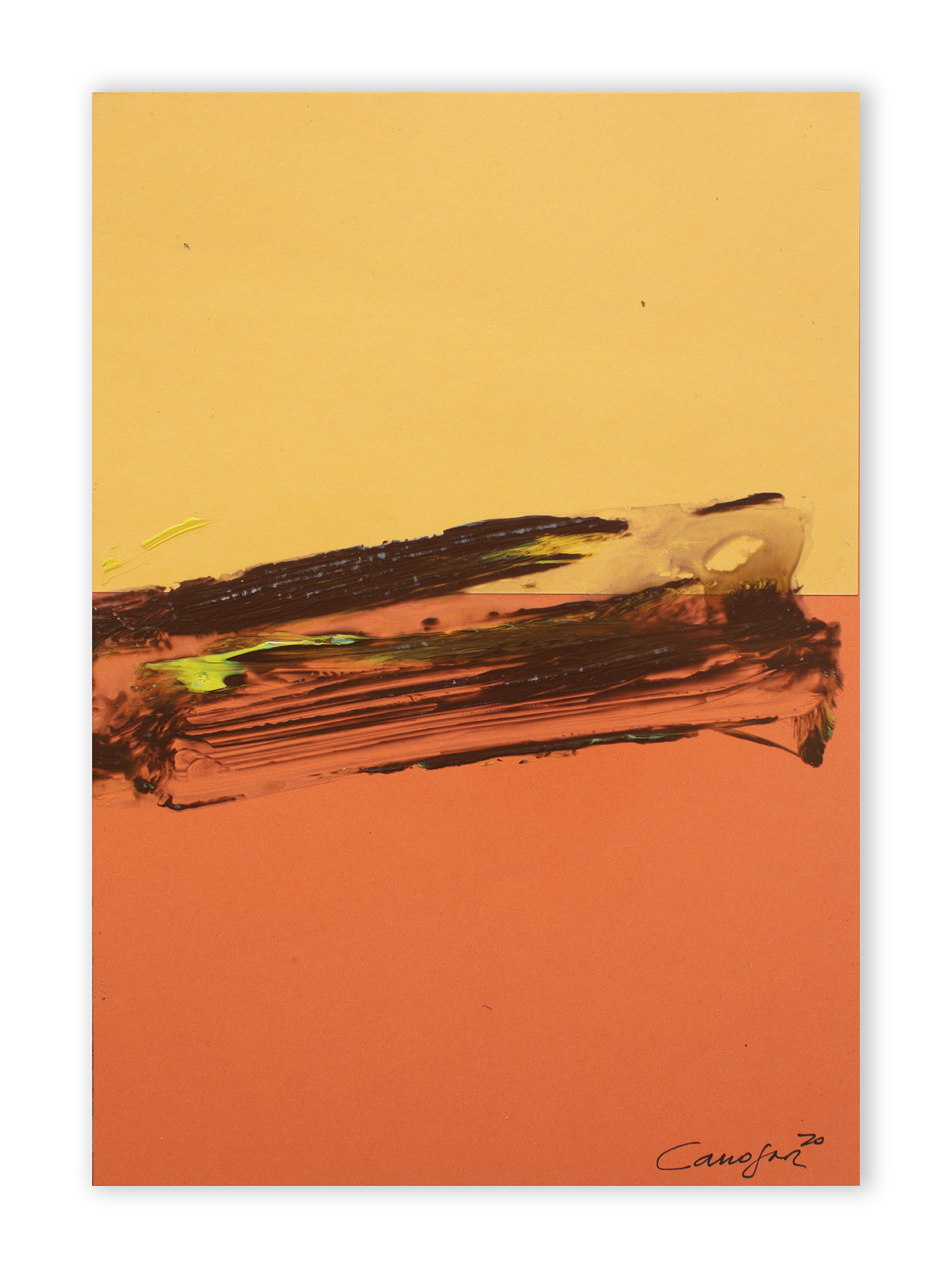 Rafael Canogar: Confinamiento 069