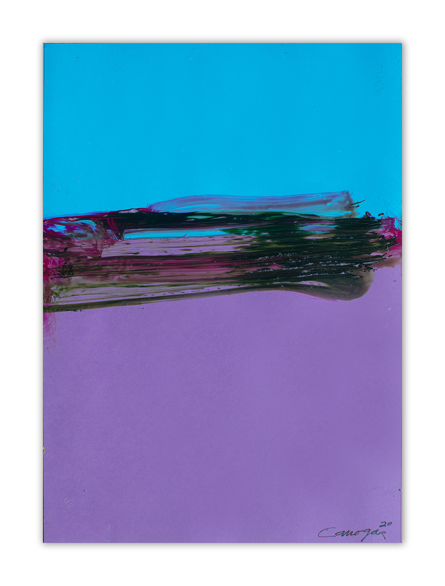 Rafael Canogar: Confinamiento 022