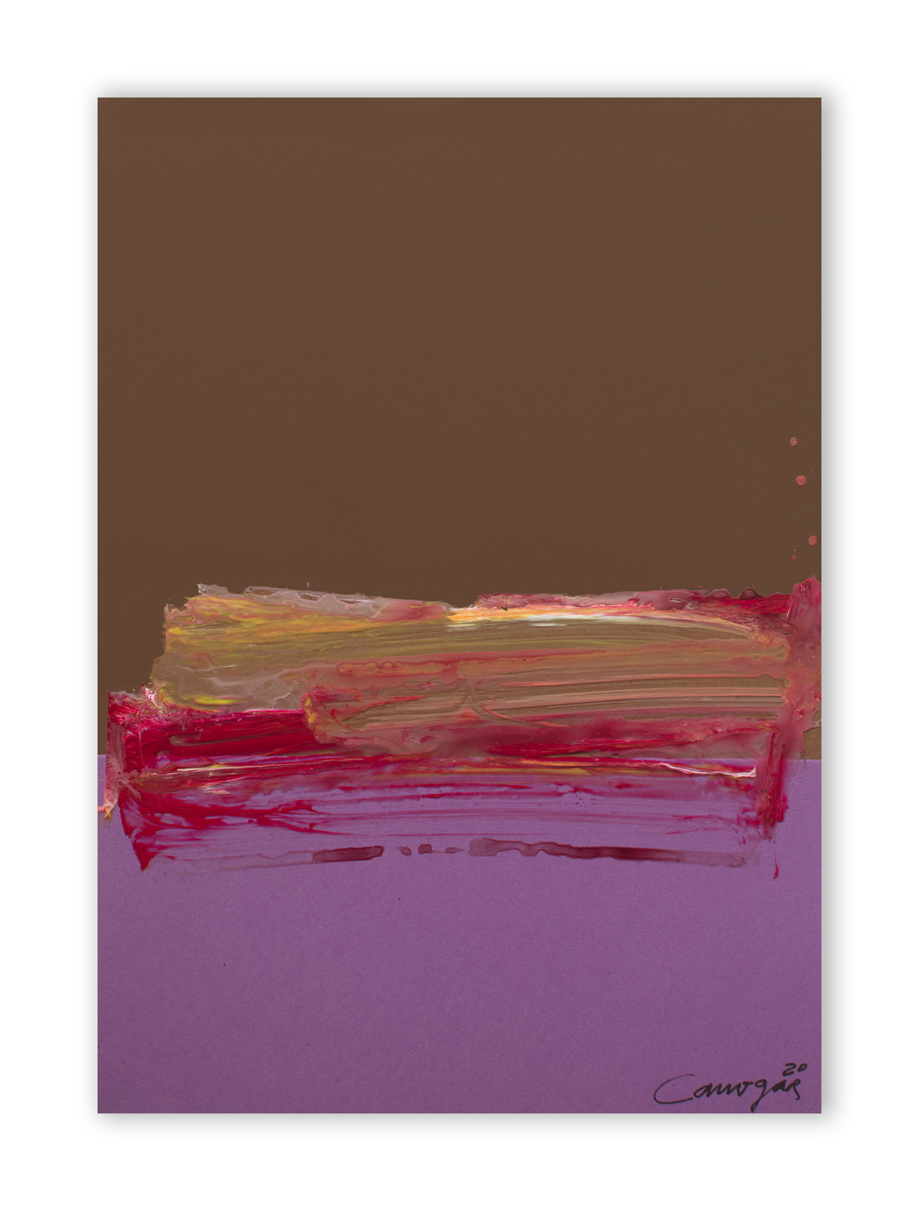 Rafael Canogar: Confinamiento 060