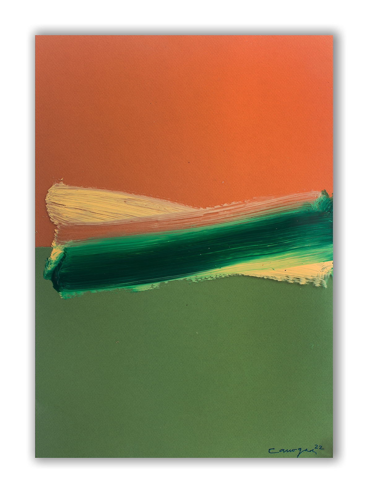 Rafael Canogar: Verano 22-3