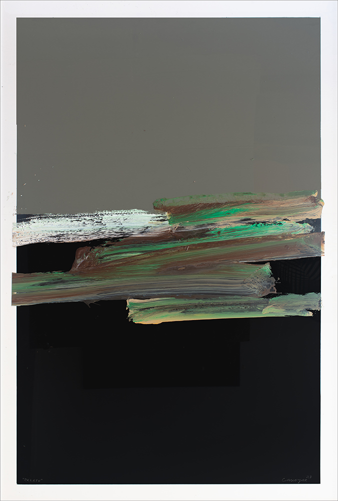 Rafael Canogar: Relato