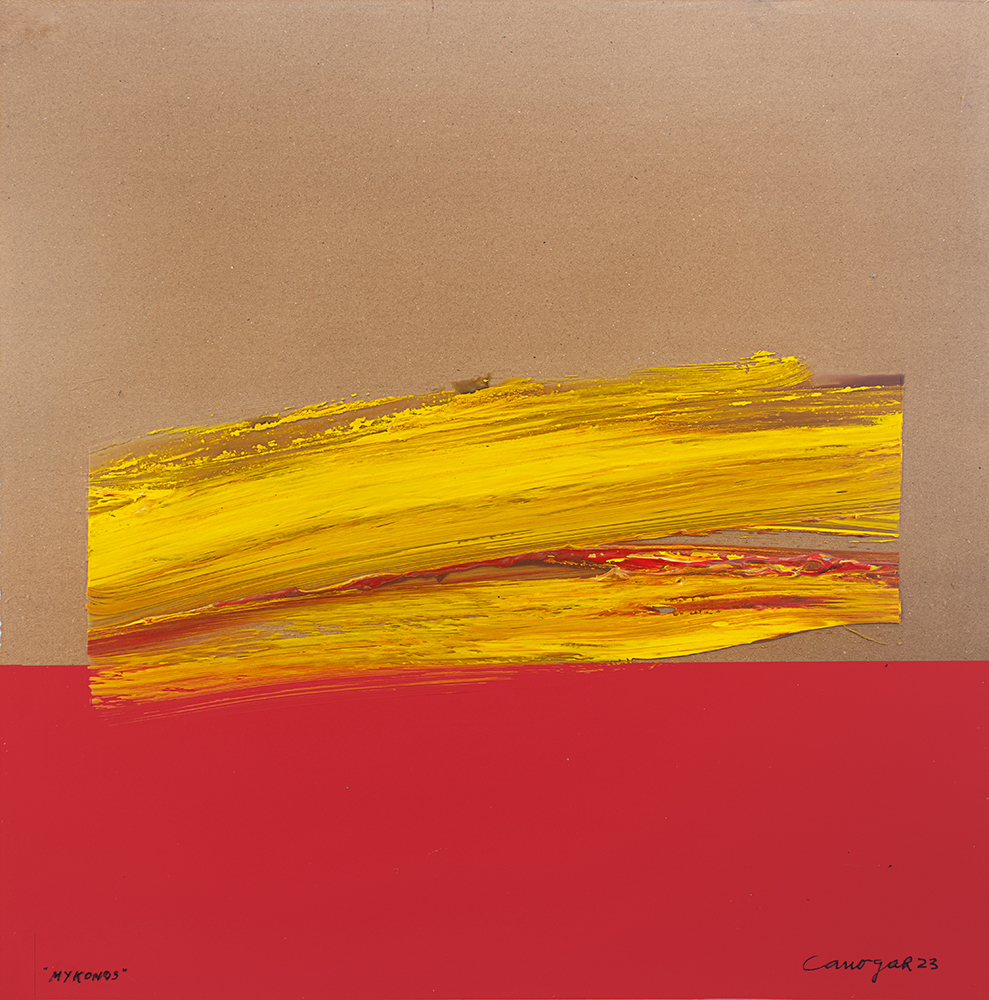 Rafael Canogar: Mykonos