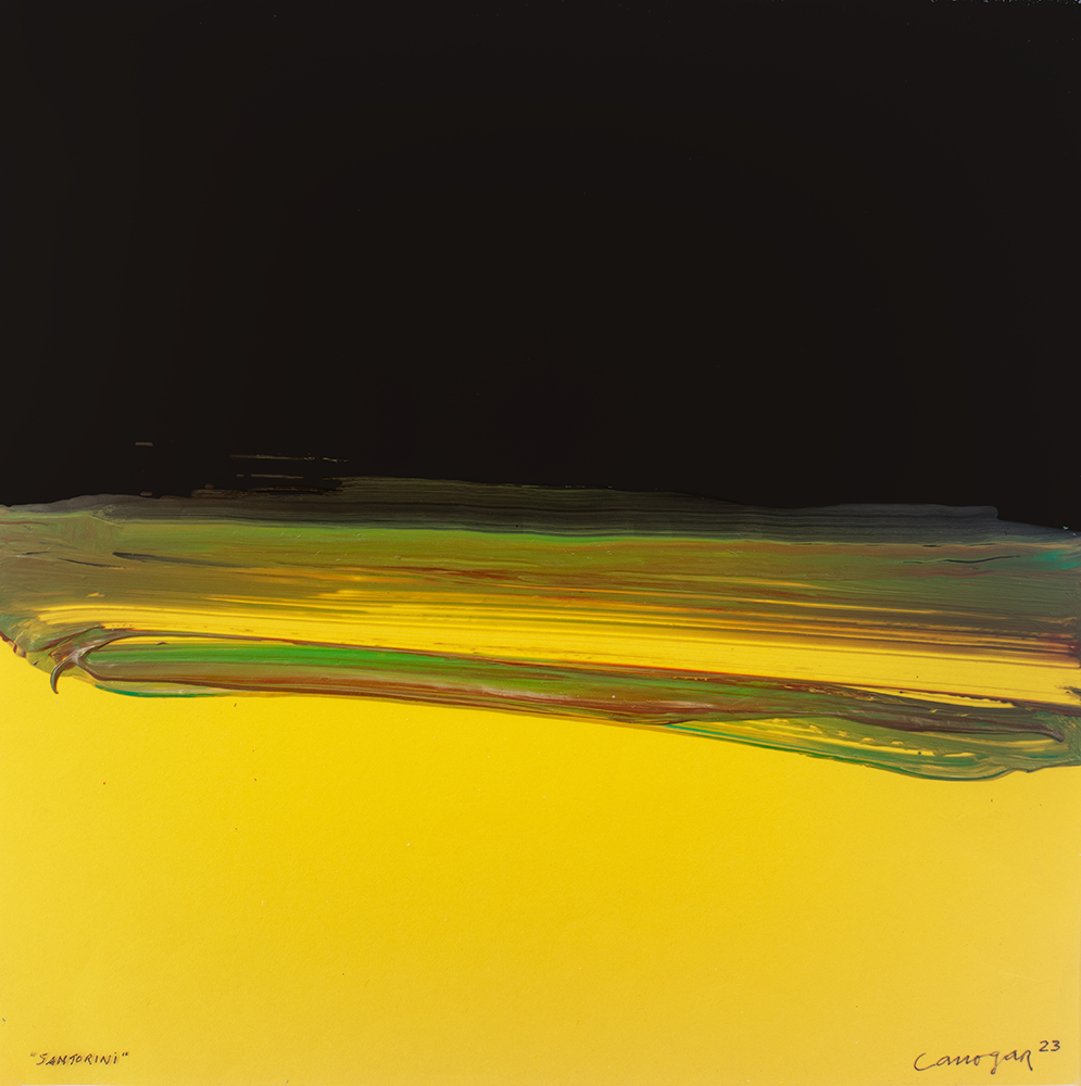 Rafael Canogar: Santorini