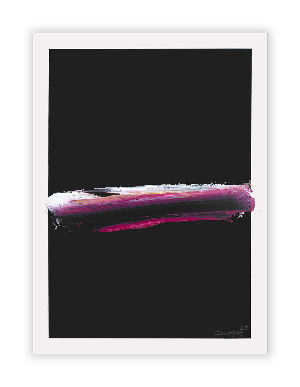 Rafael Canogar: Serie Silencio 01