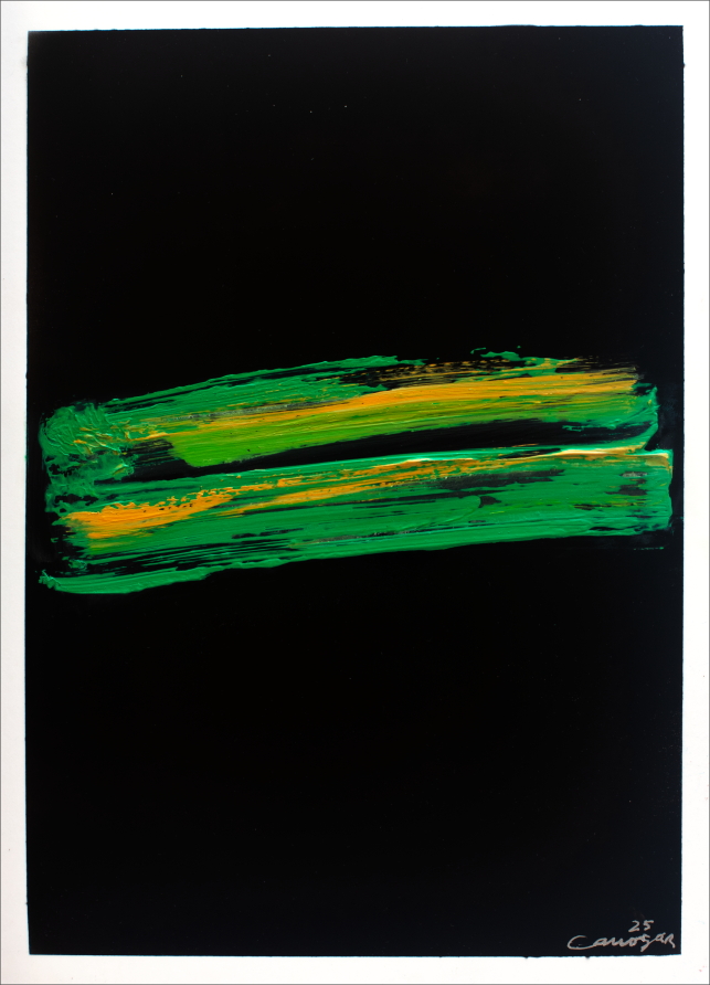 Rafael Canogar: Serie Silencio 09