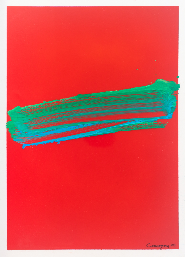 Rafael Canogar: Serie Silencio 12