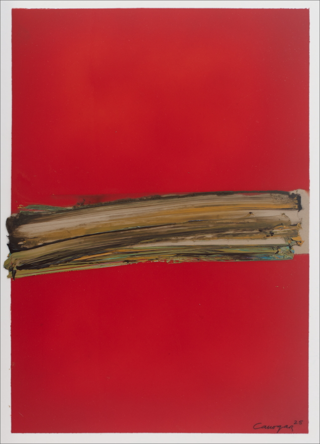 Rafael Canogar: Serie Silencio 13