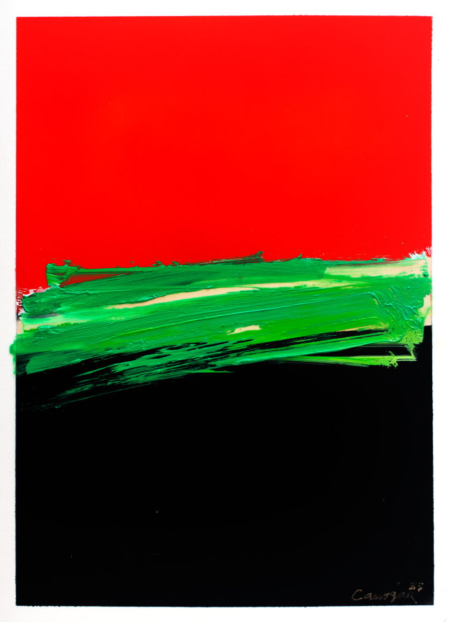 Rafael Canogar: Serie Silencio 14