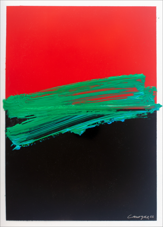 Rafael Canogar: Serie Silencio 15