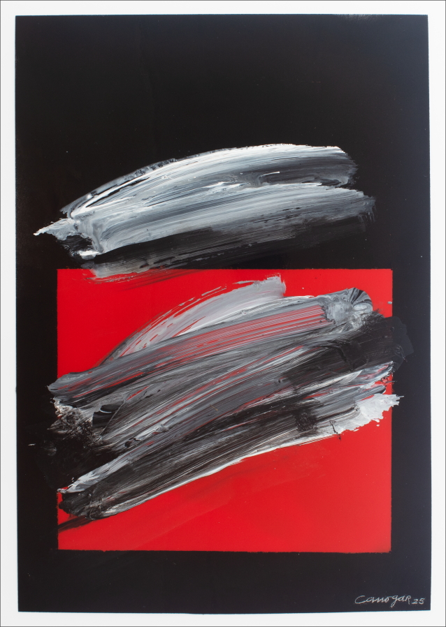 Rafael Canogar: Serie Silencio 37