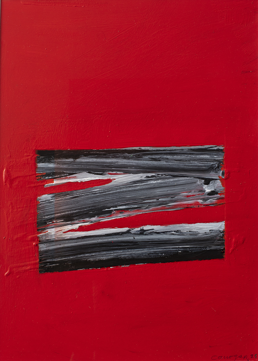 Rafael Canogar: Serie Silencio 44