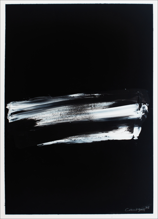 Rafael Canogar: Serie Silencio 48