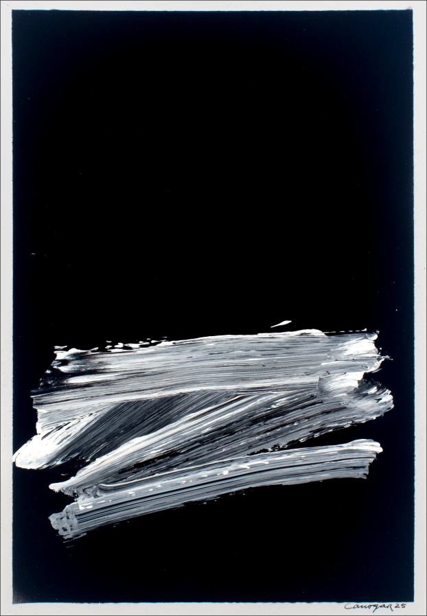 Rafael Canogar: Serie Silencio 55