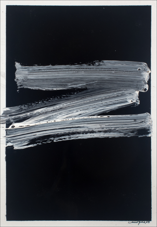 Rafael Canogar: Serie Silencio 58