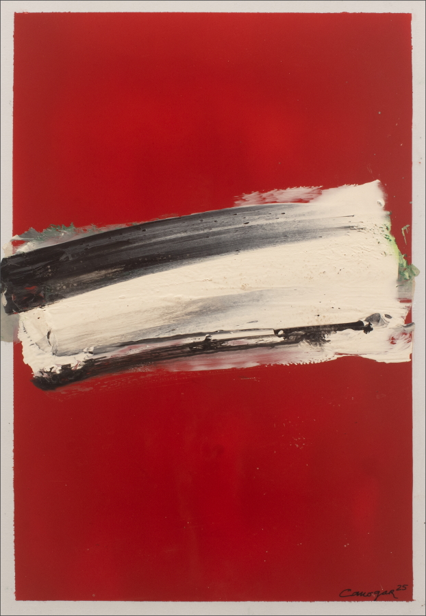 Rafael Canogar: Serie Silencio 60