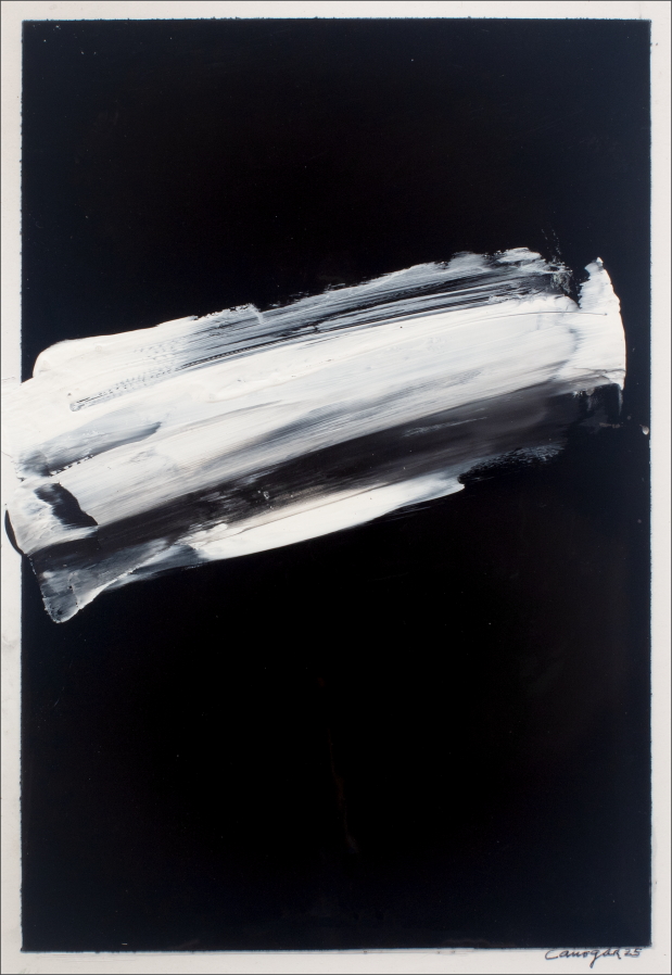 Rafael Canogar: Serie Silencio 64