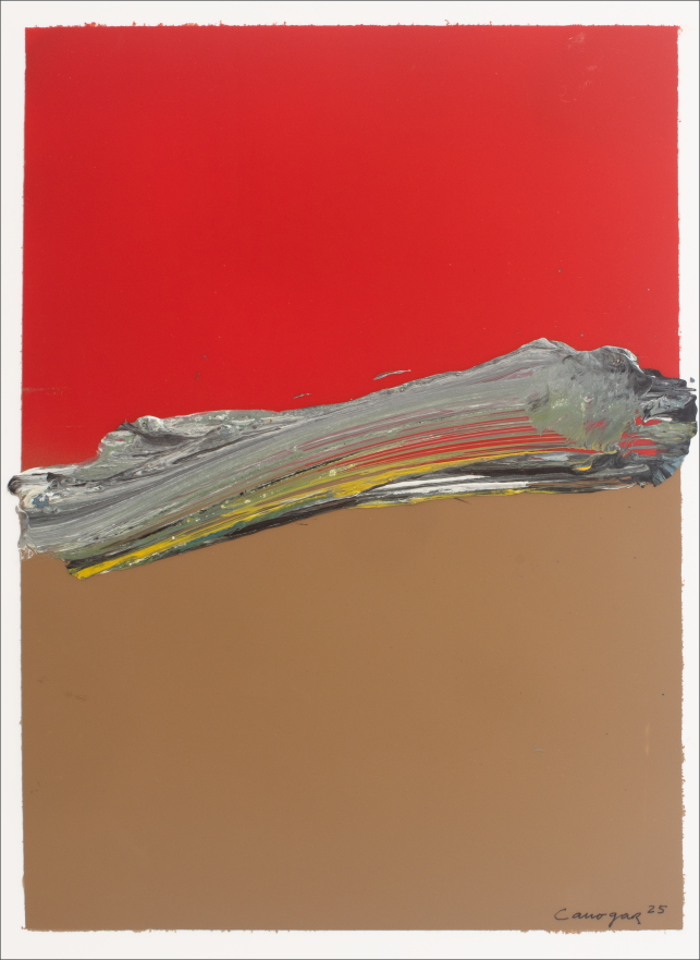 Rafael Canogar: Serie Silencio 65