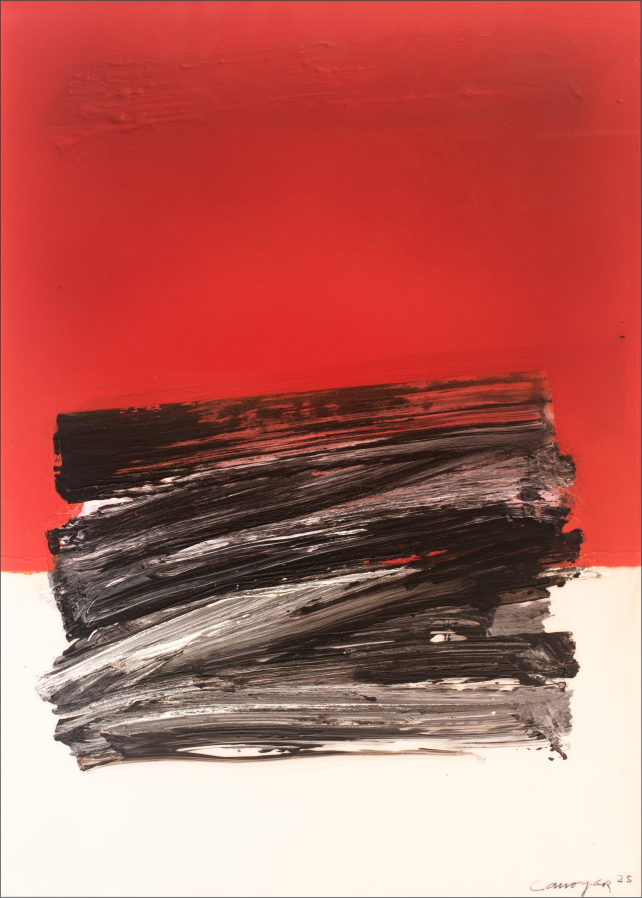 Rafael Canogar: Serie Silencio 66