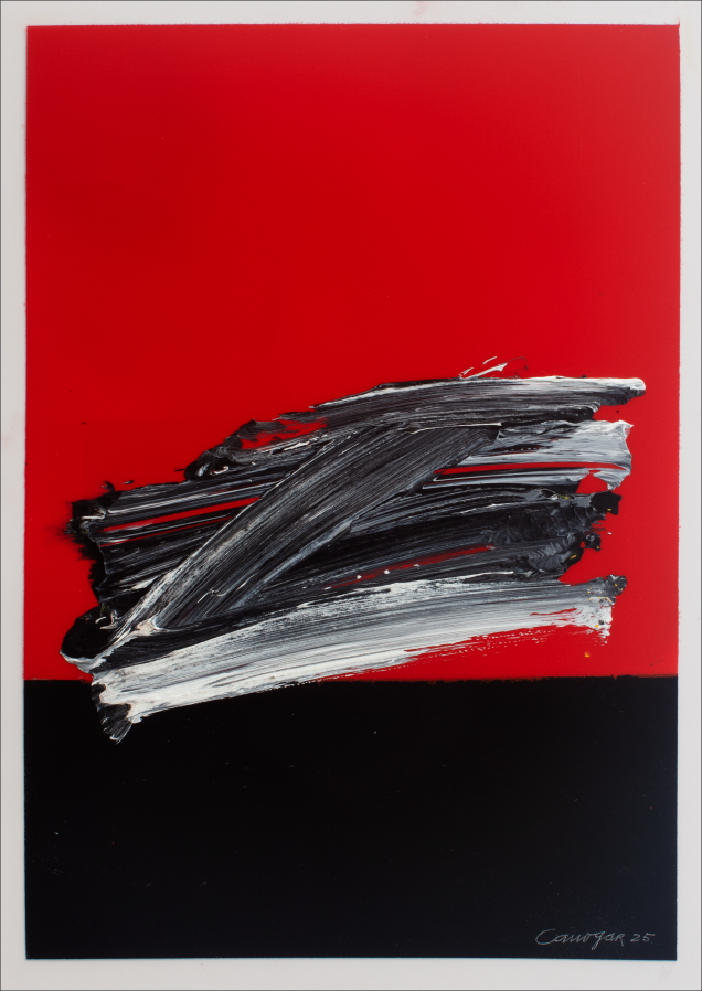 Rafael Canogar: Serie Silencio 71