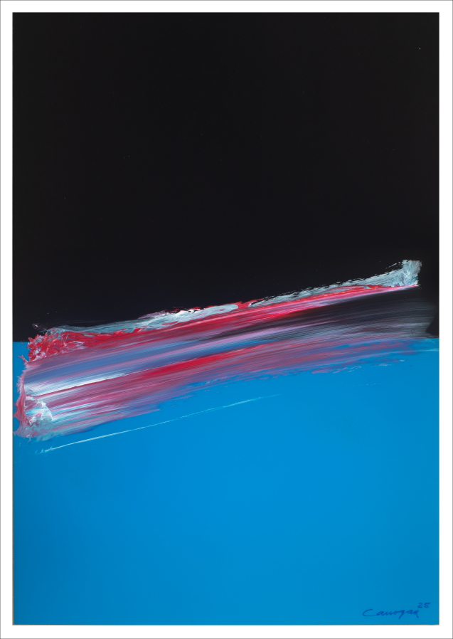 Rafael Canogar: Serie Silencio 75