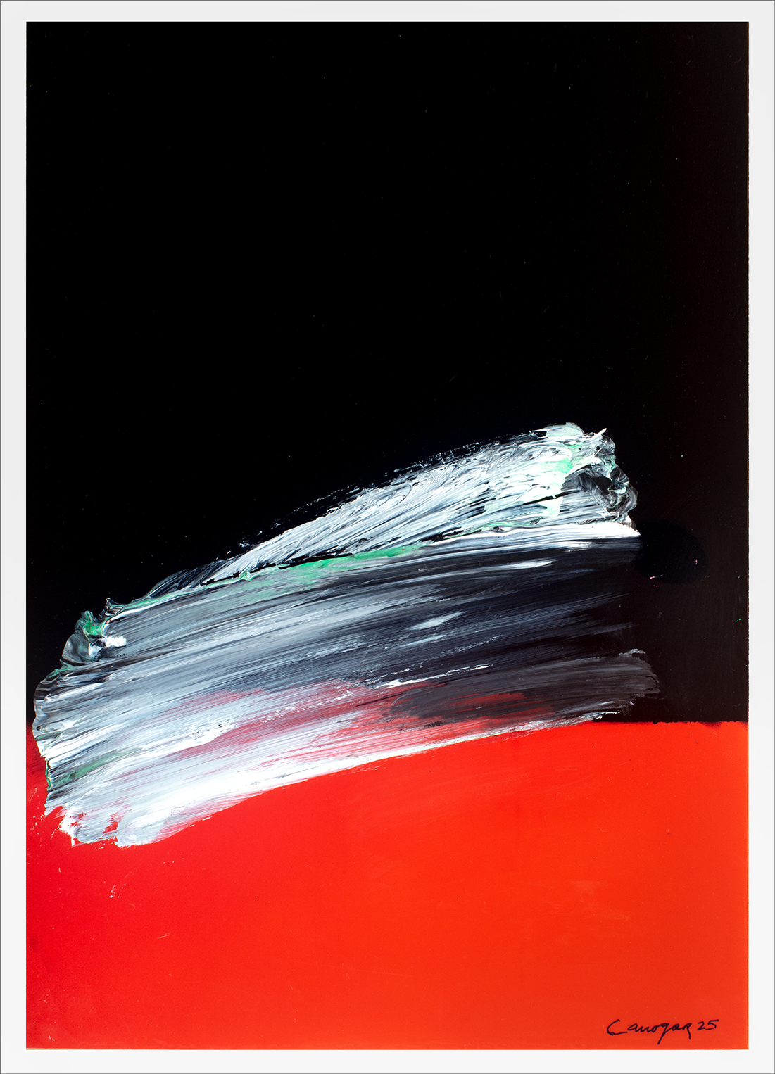 Rafael Canogar: Serie Silencio 77