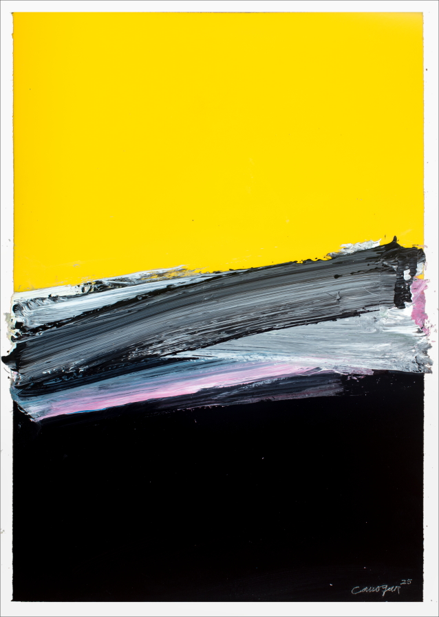 Rafael Canogar: Serie Silencio 80