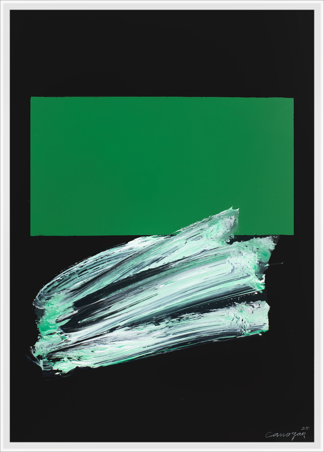 Rafael Canogar: Serie Silencio 85