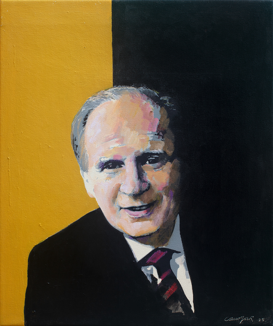 Rafael Canogar: Retrato Excmo. Sr. D. Luis Cazorla