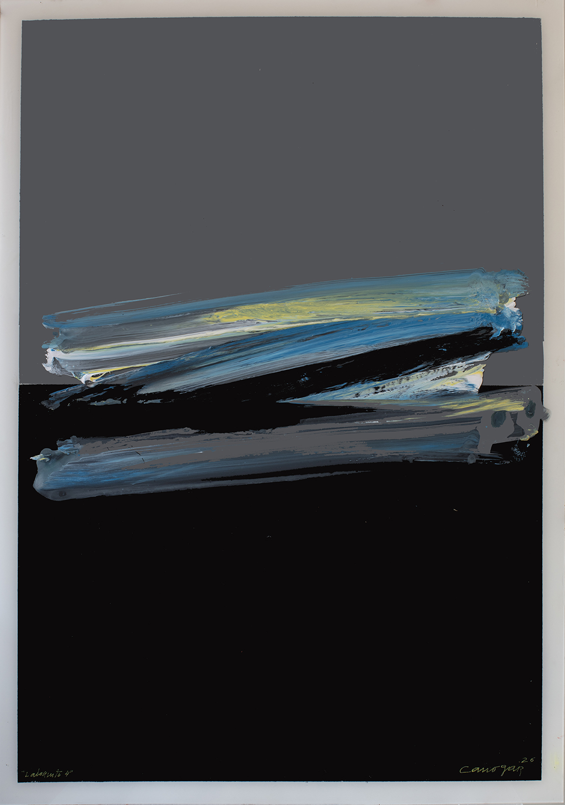 Rafael Canogar: Serie Laberinto 4