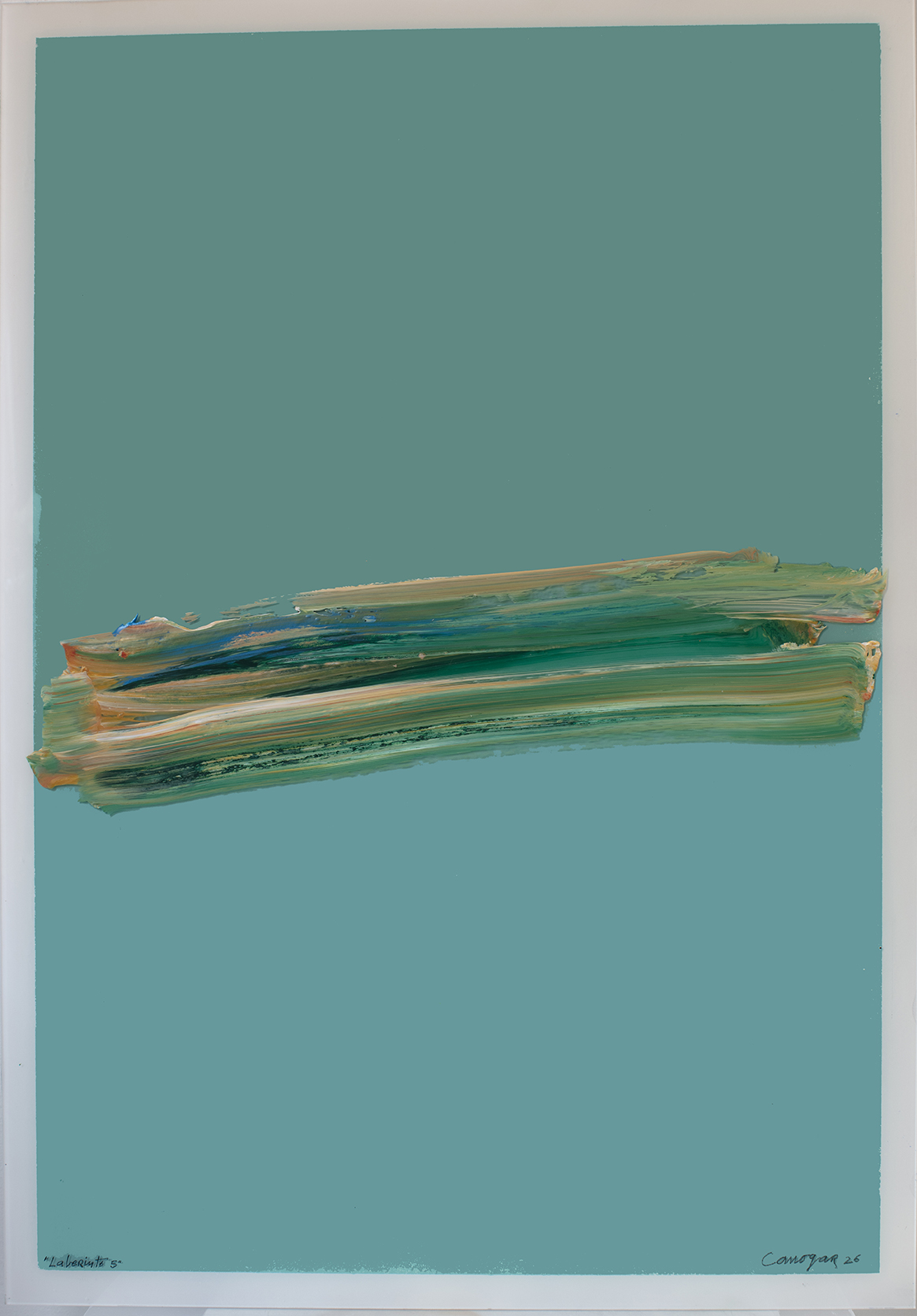Rafael Canogar: Serie Laberinto 5