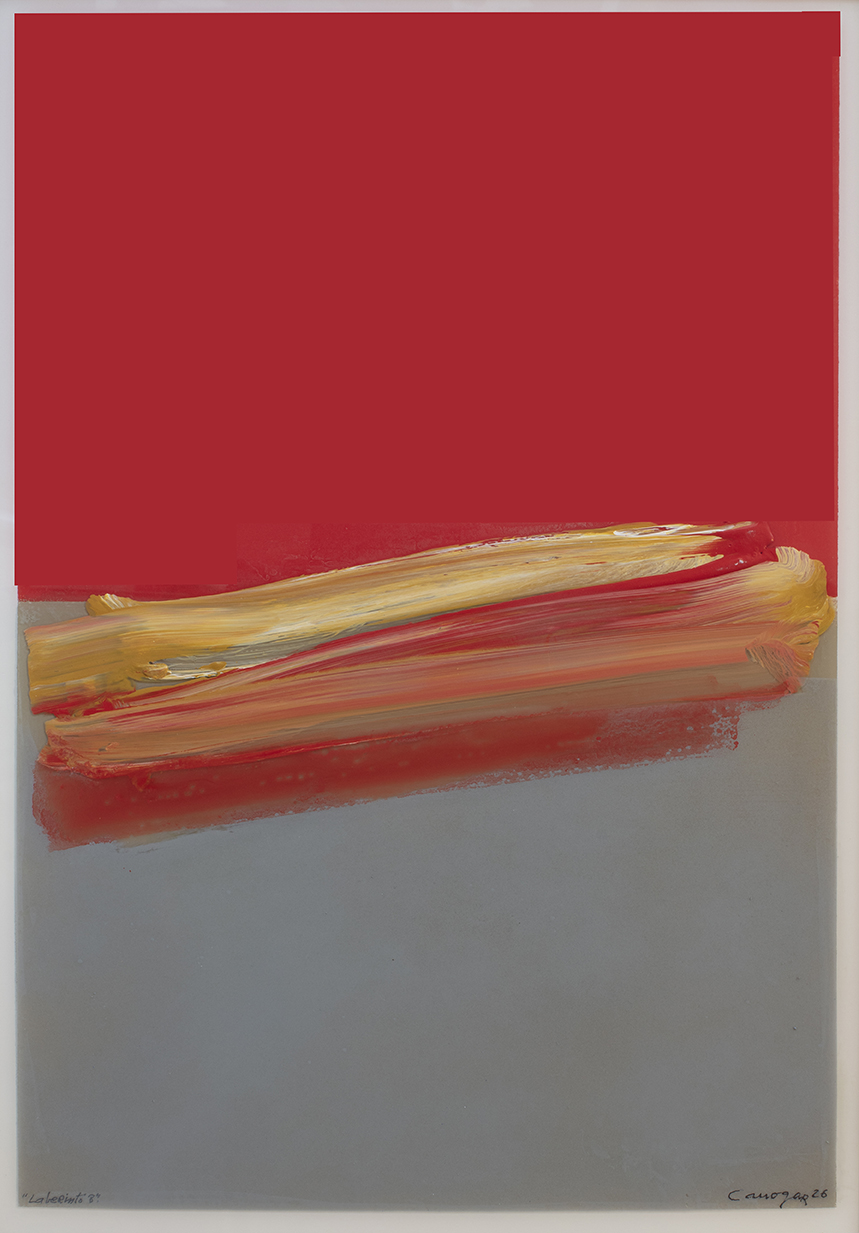 Rafael Canogar: Serie Laberinto 8