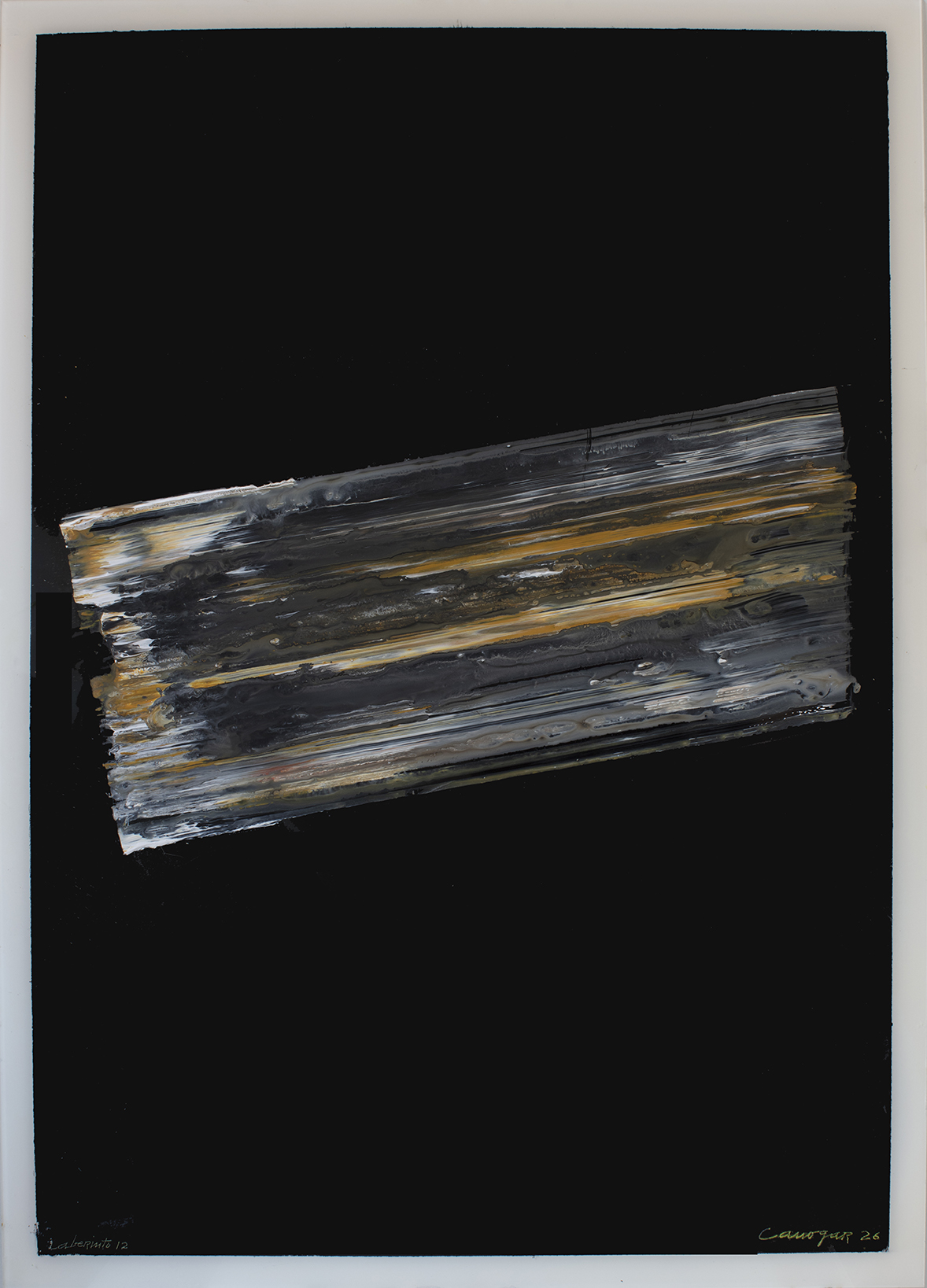 Rafael Canogar: Serie Laberinto 12