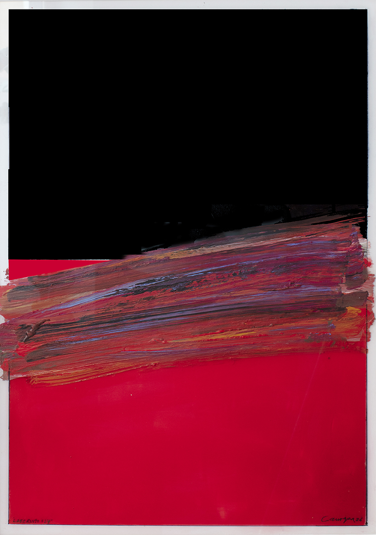 Rafael Canogar: Serie Laberinto 14