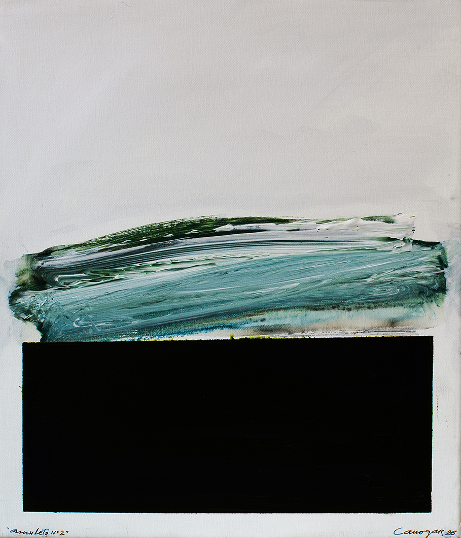 Rafael Canogar: Serie Amuleto Nº 2