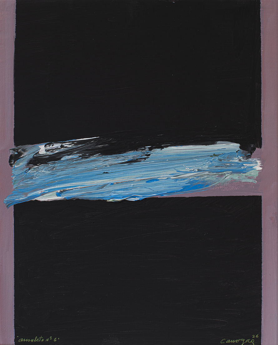 Rafael Canogar: Serie Amuleto Nº 6