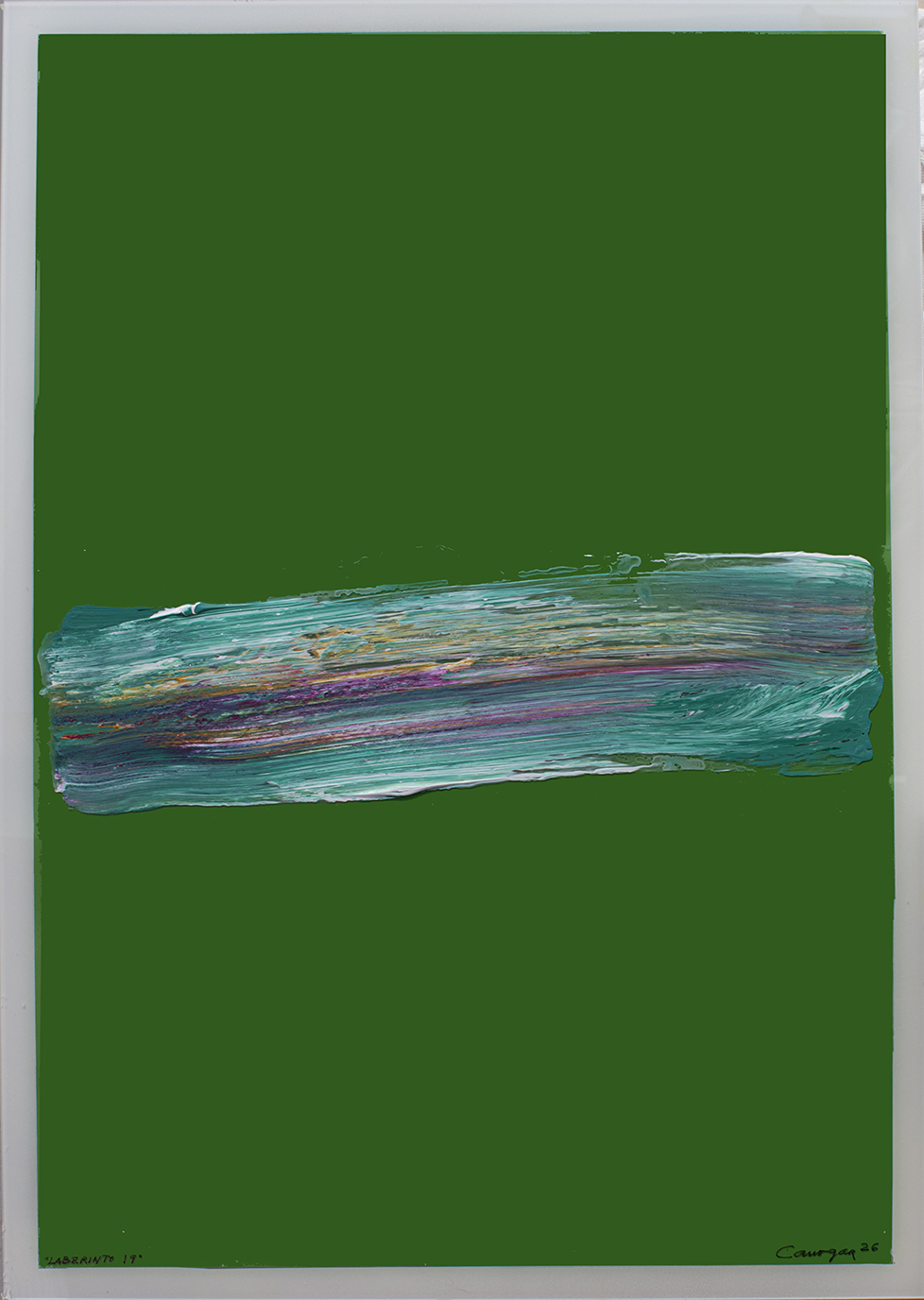 Rafael Canogar: Serie Laberinto 19