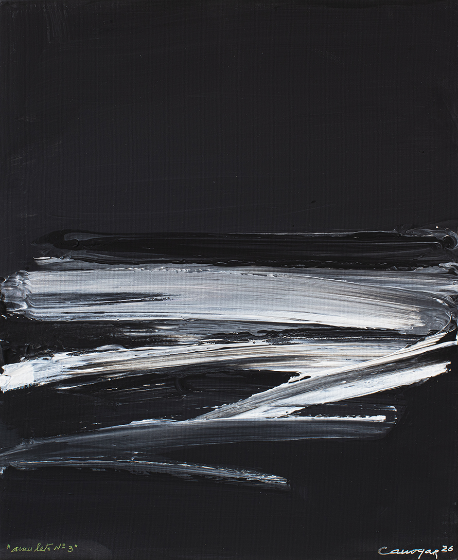 Rafael Canogar: Serie Amuleto Nº 3