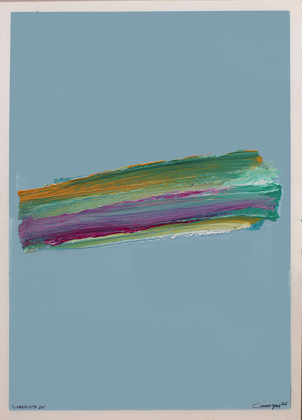 Rafael Canogar: Serie Laberinto 20