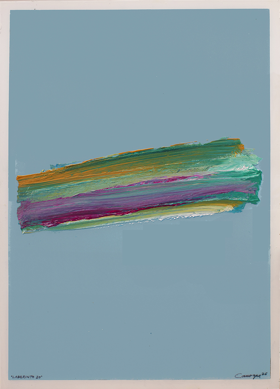 Rafael Canogar: Serie Laberinto 20