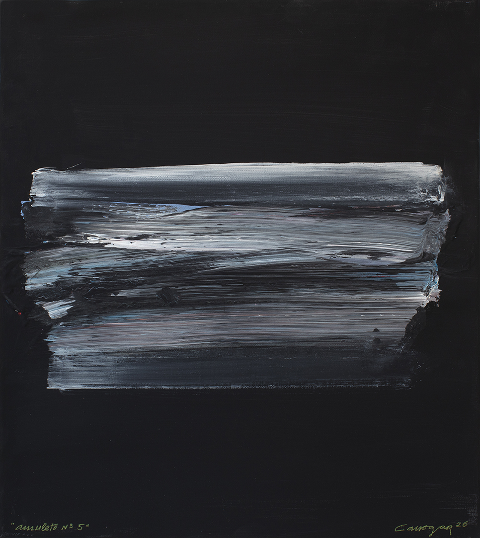Rafael Canogar: Serie Amuleto Nº 5