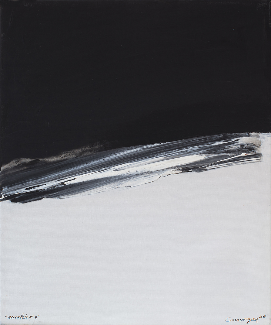 Rafael Canogar: Serie Amuleto Nº 9